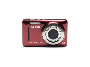 Kodak Pixpro FZ53 Kırmızı 16MP 5x Optik Zoom Dijital Fotoğraf Makinesi