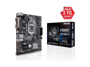 Asus Prime H310M-D R2.0 Intel H310 DDR4 2666 MHz Lga1151 mAtx Anakart