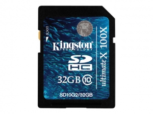 Kingston 32 GB SDHC Kart Class 10 RAMSEC032GKIN111