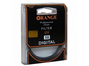 Orange 58mm Uv Filtre