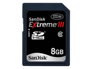Sandisk SDHC 8GB SDSDRX3-8192-E21