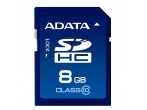 SDHC Turbo 8GB Class 10 A-Data