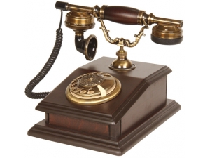 Anna Bell Ahşap Büro Klasik Telefon