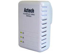 Aztech HL106E Homeplug Ethernet Adaptör 85Mbs(Tek