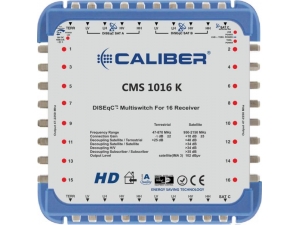 Caliber CMS1016K 10/16 Kaskat Multiswitch