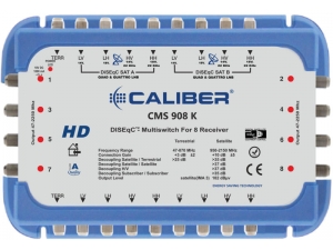 Caliber CMS908K 9/8 Kaskat Multiswitch