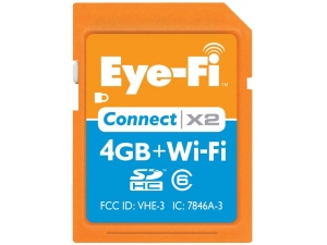 Eye-Fi Connect X2 4 GB Class 6+Wi-Fi SDHC