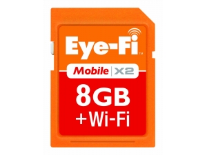 Eye-Fi Mobile X2 8 GB Wi-Fi SDHC