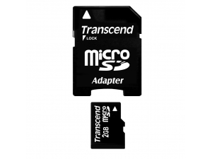 Transcend SecureDigital microSD 2GB (TS2GUSD-2)