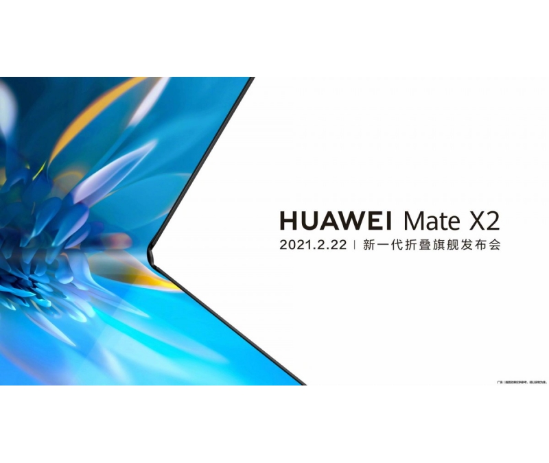 Huawei Mate X2 içe doğru katlanır olacak!