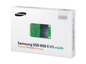 Samsung 850 Evo 500 Gb Ssd Msata Disk Mz-M5E500Bw