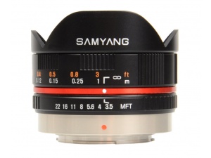 7.5mm f/3.5 UMC Fish-Eye MFT Samyang