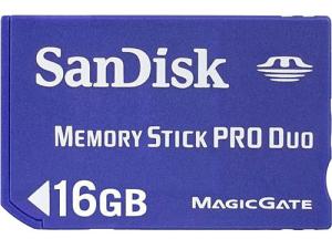 MemoryStick Pro Duo 16GB Sandisk