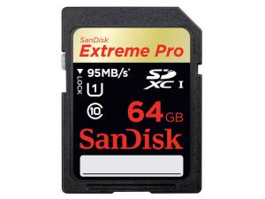 SecureDigital Extreme Pro 64GB (SDXC) Sandisk