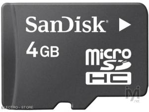 SecureDigital Micro 4GB (SDHC) Sandisk