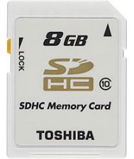 SD-K08CL10-BL5 8GB Toshiba