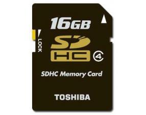 SDHC 16GB Class 4 Toshiba