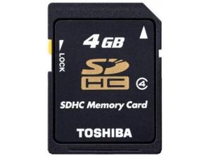 SDHC 4GB Class 4 Toshiba