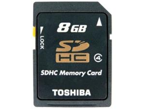 SDHC 8GB Class 4 Toshiba