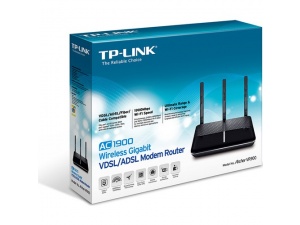 TP-Link Archer VR900 1900Mbps Gigabit VDSL/ADSL2+ /Router,Dual Band, EWAN, VPN, Ebeveyn Kontrolü, 2 USB 3.0 Port, Çift Çekirdek CPU,Beamforming Teknolojisi, Tether Mobi