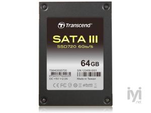 64GB SATA3 MLC TS64GSSD720 Transcend