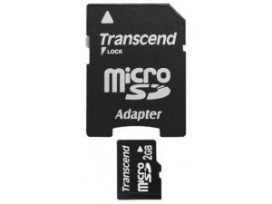 MicroSD 2GB Class 4 Transcend