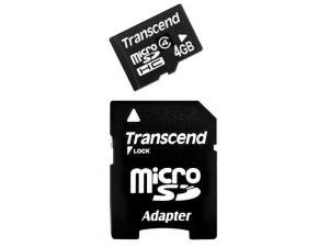 MicroSDHC 4GB Transcend