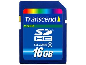SDHC 16GB Class 6 Transcend