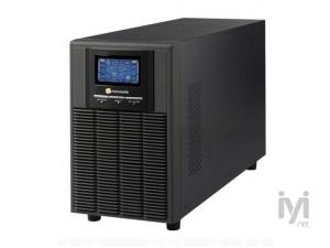 2KVA, Online, 4 Adet 12V 9AH Akü, 4-10 Dk , LCD UPS, Siyah (ARN_NEWTECH-ECO-2KVA) Tuncmatik