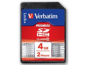 SDHC 4GB Class 10 Verbatim