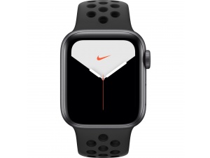 Apple Watch Nike Seri 5 40mm GPS Space Grey Alüminyum Kasa ve Antrasit/Siyah Nike Spor Kordon MX3T2TU/A