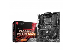 MSI X470 Gaming Plus MAX AM4 DDR4 3466 DVI HDMI SATA 6GB/S M.2 USB3.1 ATX Anakart